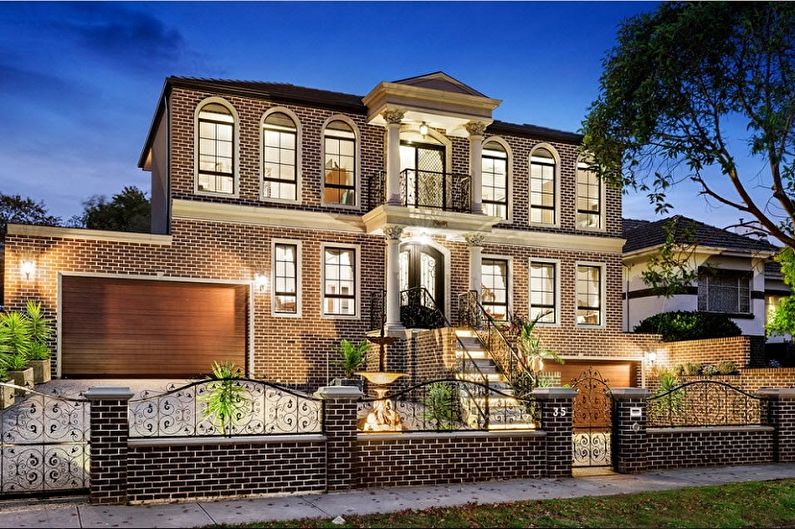 Two-story houses - photos and projects