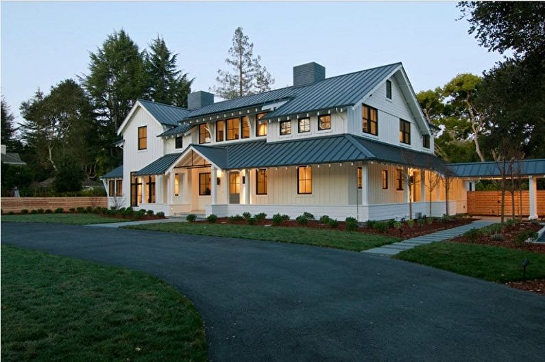 Two-story houses - photos and projects