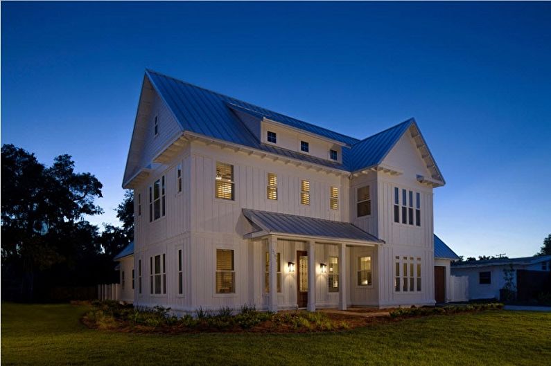 Two-story houses - photos and projects