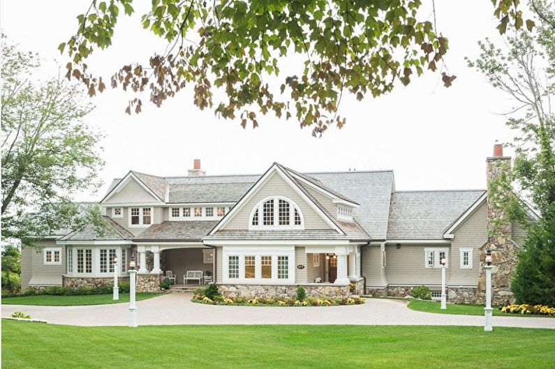 Two-story houses - photos and projects