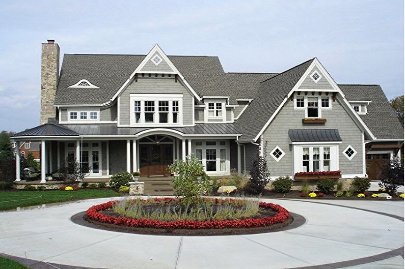 Two-story houses - photos and projects