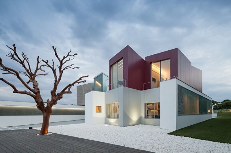 Two-story houses - photos and projects