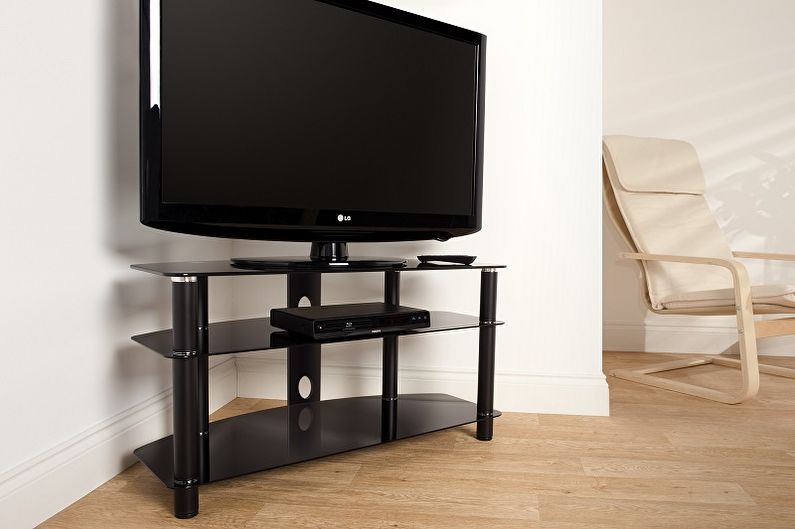 Glass TV tables