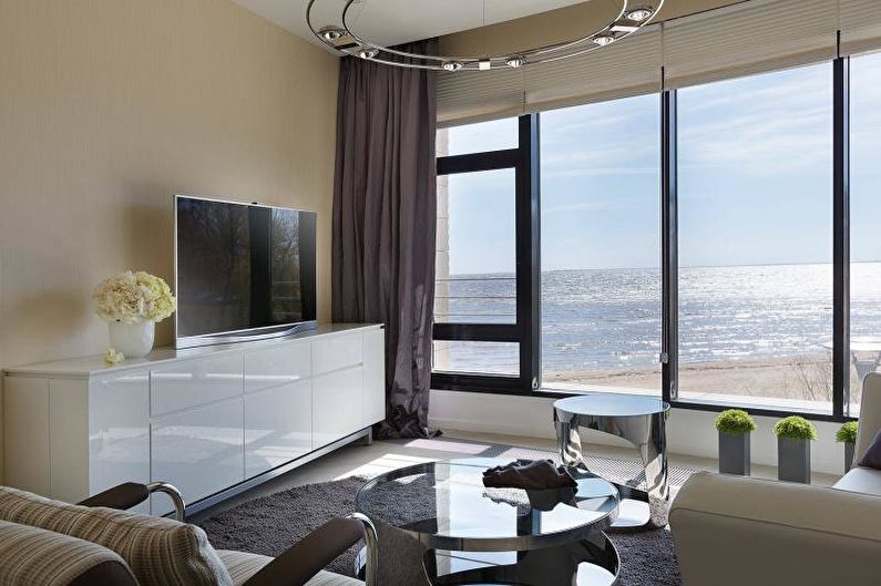 Bedside tables for TV - photo