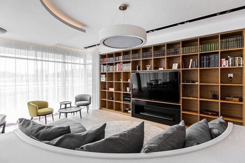 Bedside tables for TV - photo