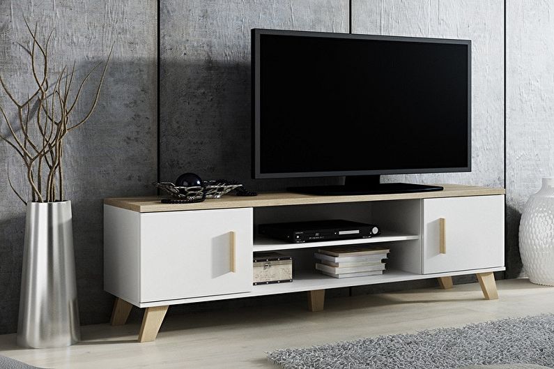 Bedside tables for TV - photo