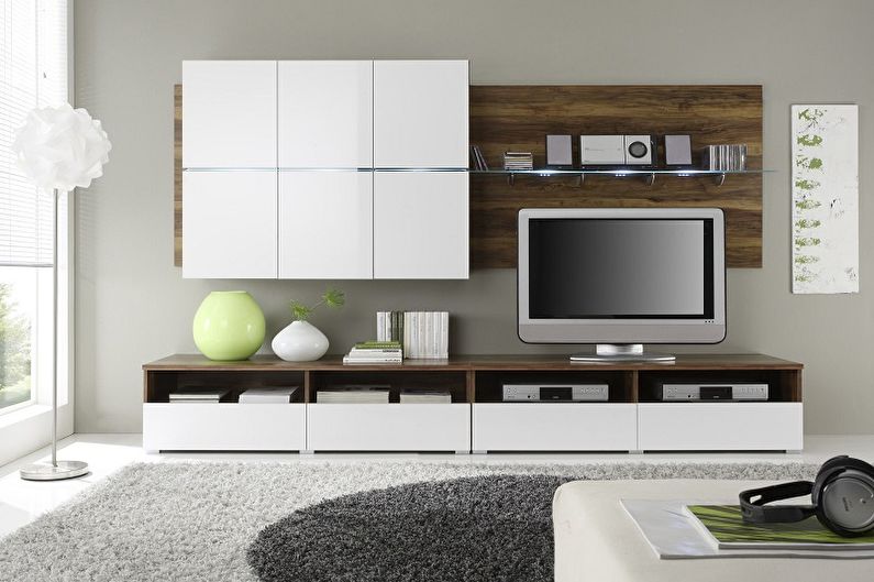 Bedside tables for TV - photo