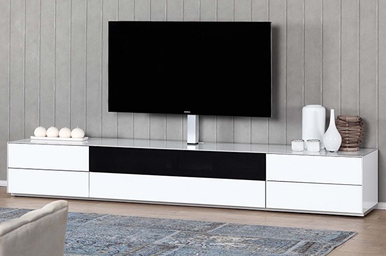 Bedside tables for TV - photo