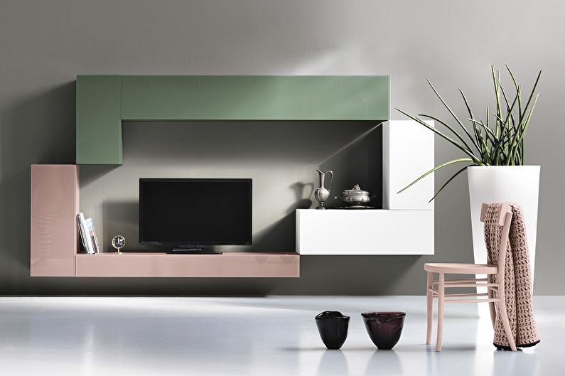 Bedside tables for TV - photo