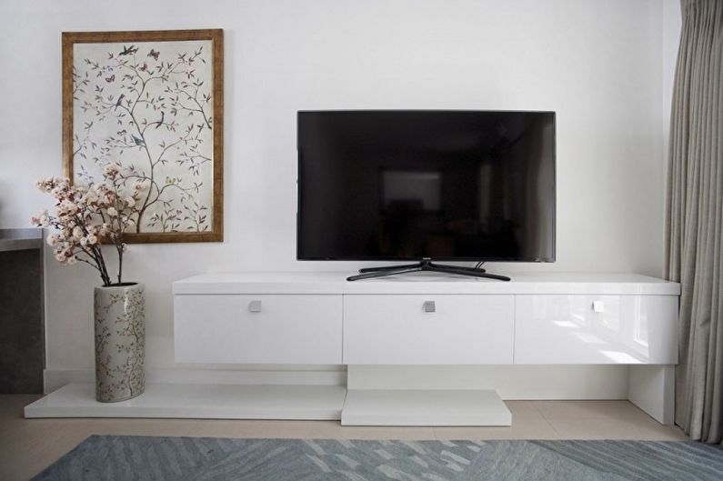 Bedside tables for TV - photo