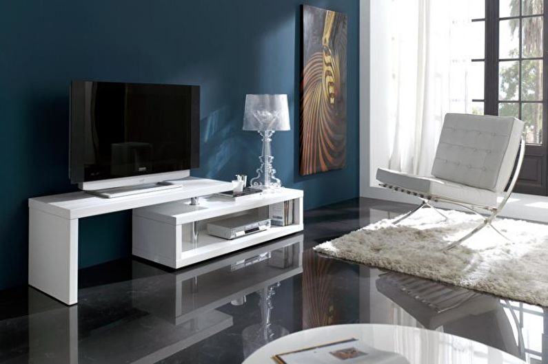 Bedside tables for TV - photo