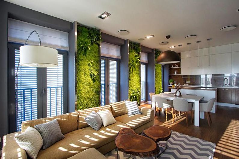 Living room furniture in a modern style - Eco-style