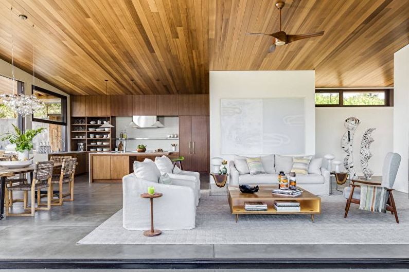 Contemporary Style Living Room Furniture - Modern
