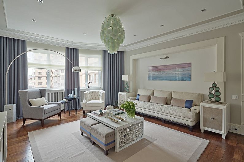 Contemporary Style Living Room Furniture - Coffee Table