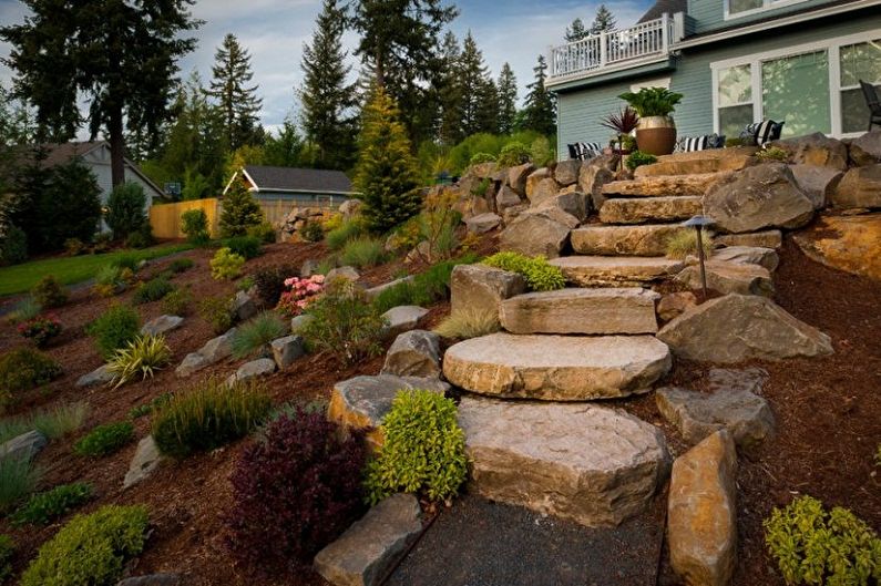 DIY Alpine slide - Types of rock gardens