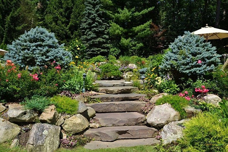 DIY Alpine slides - photo ideas