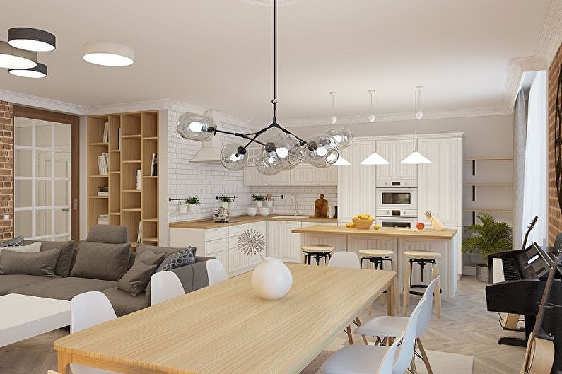 Scandinavian Style Kitchen Design - Features