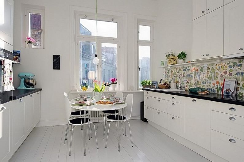 Scandinavian Style Kitchen Design - Wall Decoration