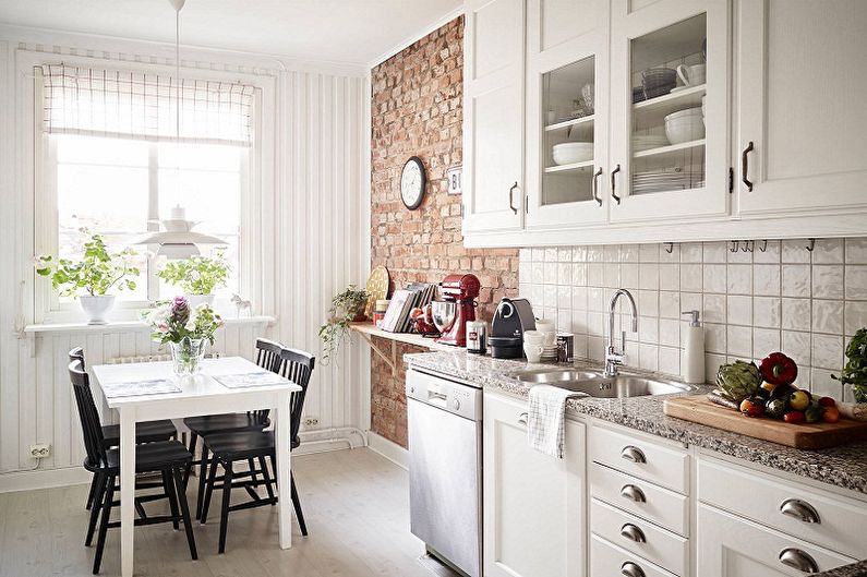 Scandinavian Style Kitchen Design - Wall Decoration