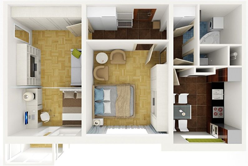 Redevelopment of an apartment in Khrushchev - Where to start