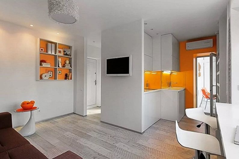 Redevelopment of an apartment in Khrushchev - photos and projects