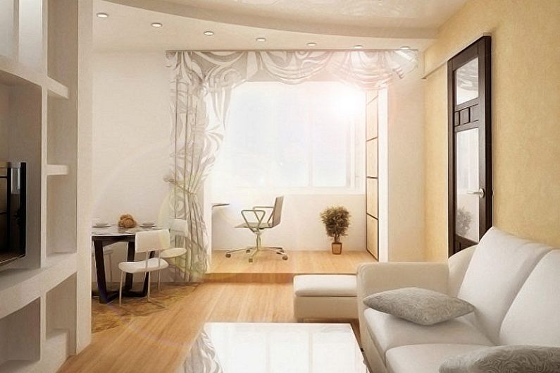 Redevelopment of an apartment in Khrushchev - photos and projects
