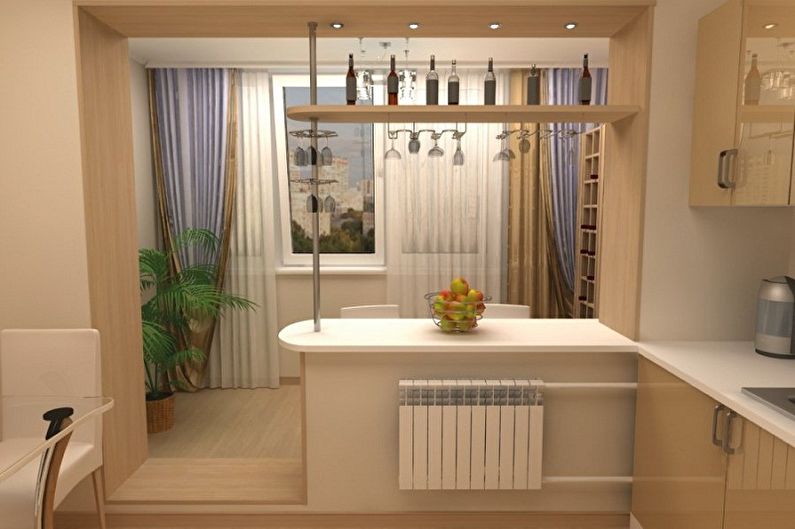 Redevelopment of an apartment in Khrushchev - photos and projects