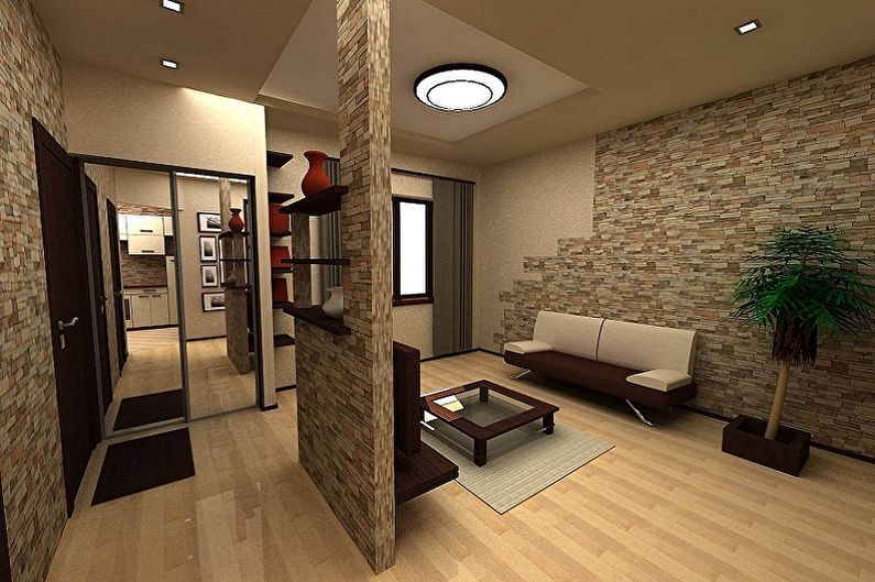 Redevelopment of an apartment in Khrushchev - photos and projects