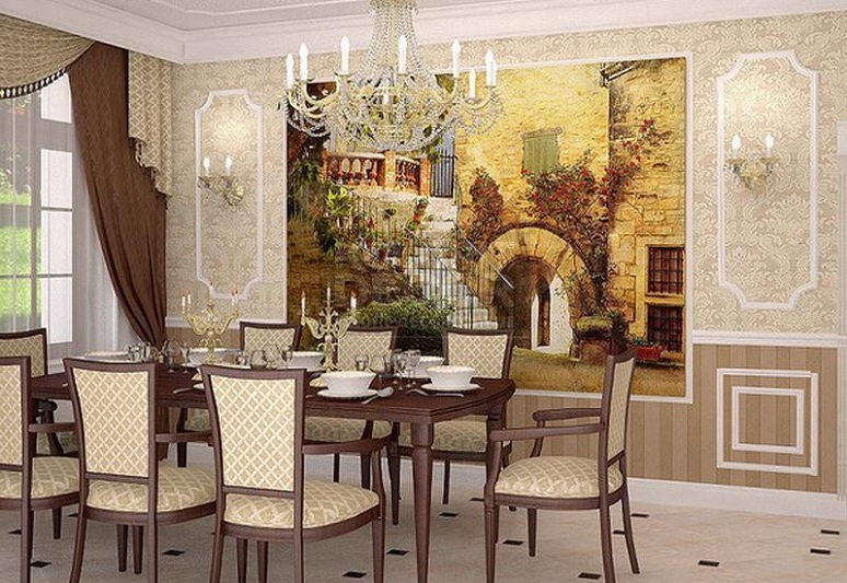 Muurschilderingen op de muur - foto