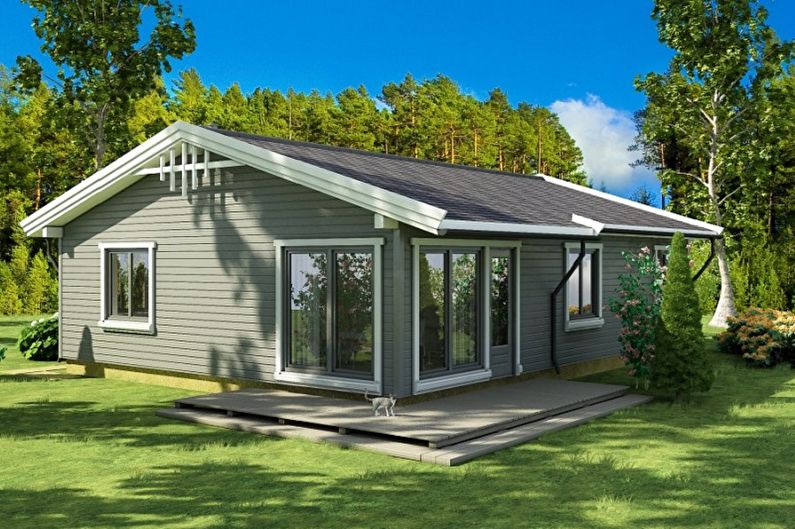 Huse i én etage - Fordele