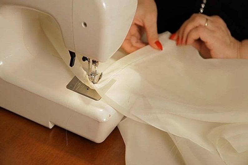 DIY French curtains