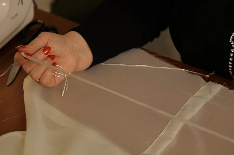 DIY French curtains