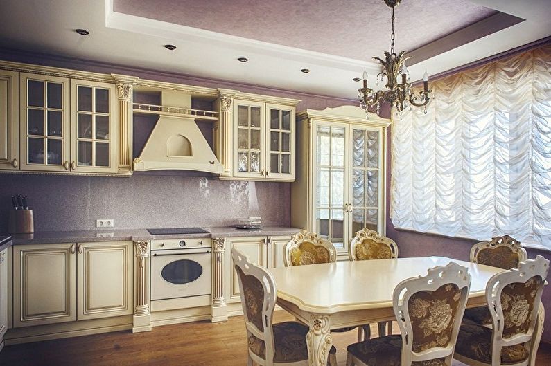 French curtains - photo