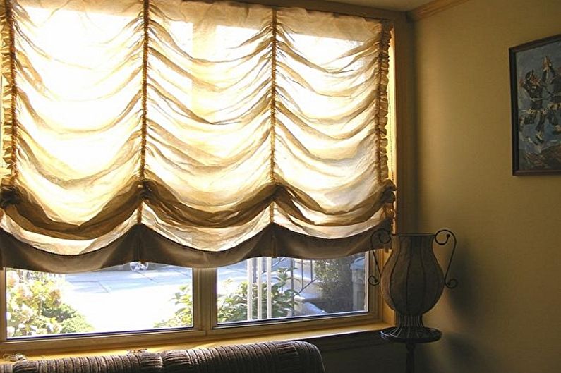 French curtains - photo
