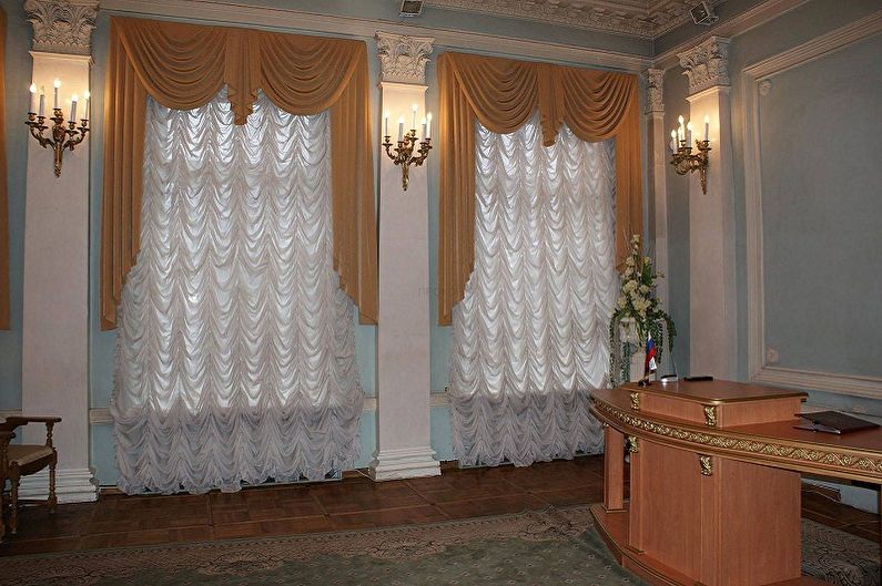 French curtains - photo