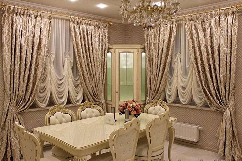 French curtains - photo