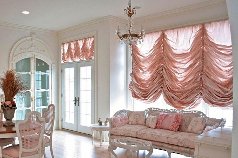 French curtains - photo