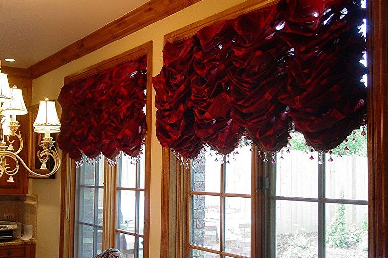 French curtains - photo