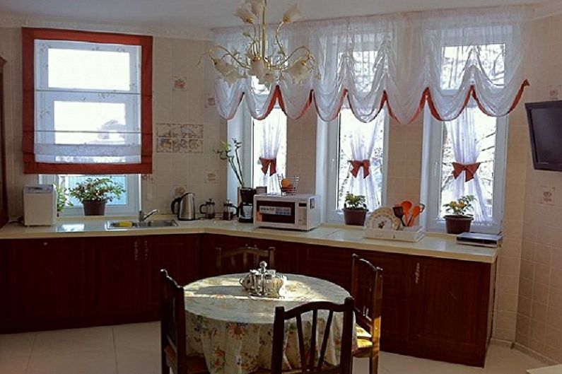 French curtains - photo