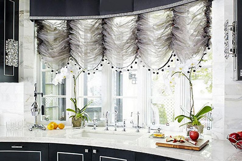 French curtains - photo