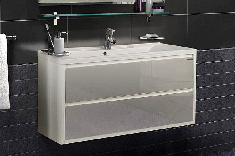 Bathroom washbasin cabinet - Materials