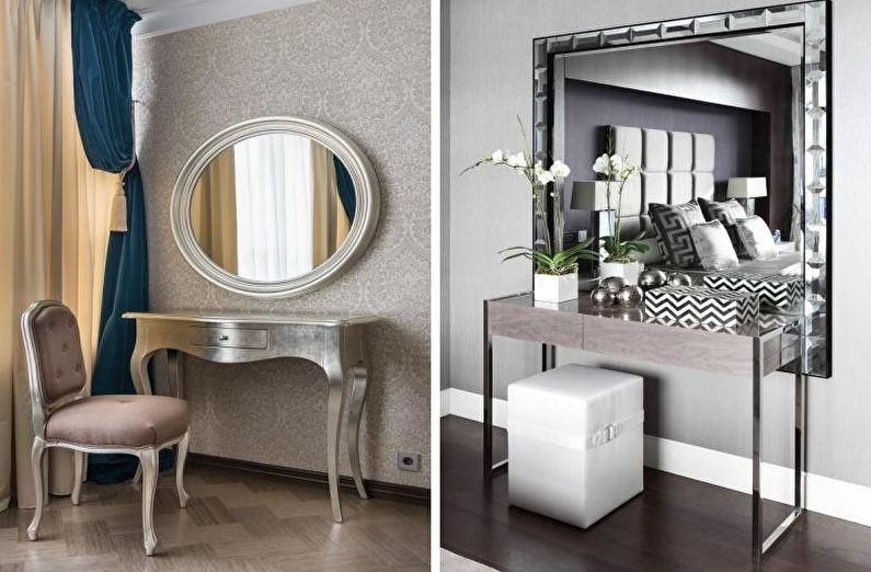 Coiffeuse avec miroir (70+ photos)