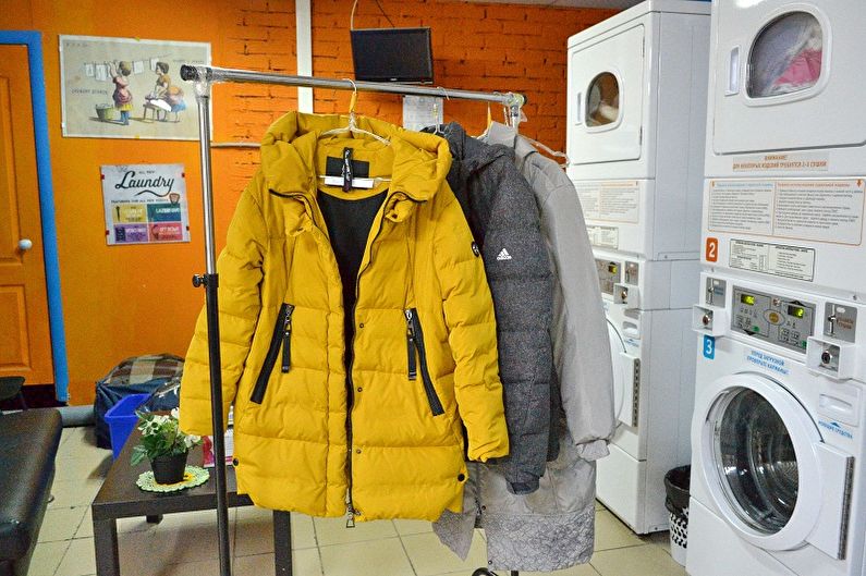 How to wash a down jacket in a washing machine?
