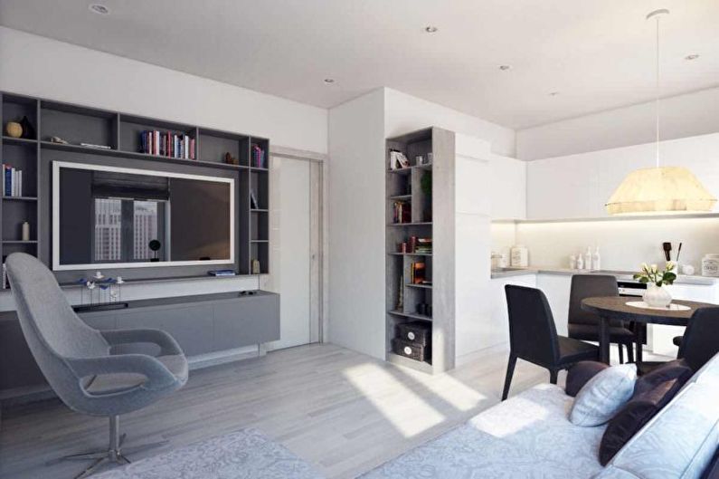 Redevelopment of an apartment in Khrushchev (75 photos)
