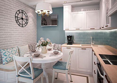 Kitchen design in Khrushchev: 80 interior ideas (photo)