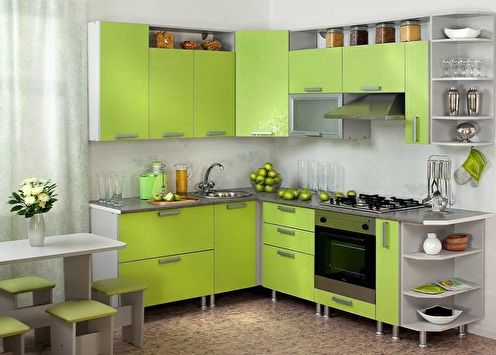 Small corner kitchen (80 photos): design ideas