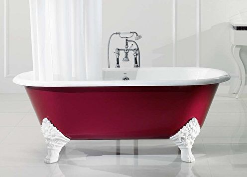 How and how to clean a cast-iron bath?