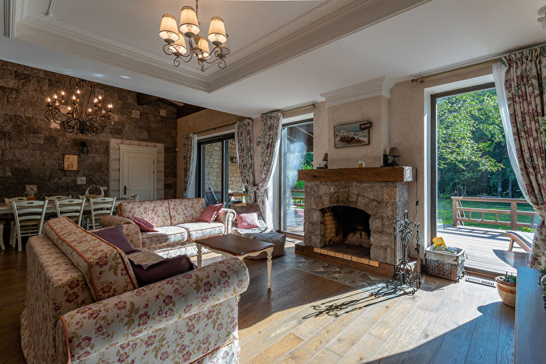 Kitchen-Living Room in Provence Style - photo 2