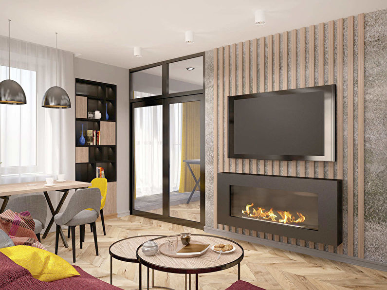 Design project of the living room Family Loft - photo 4