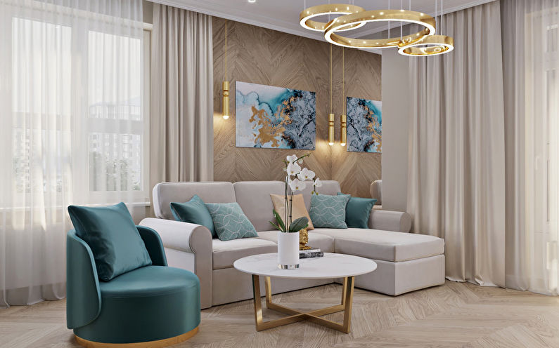 Living room Bright happiness